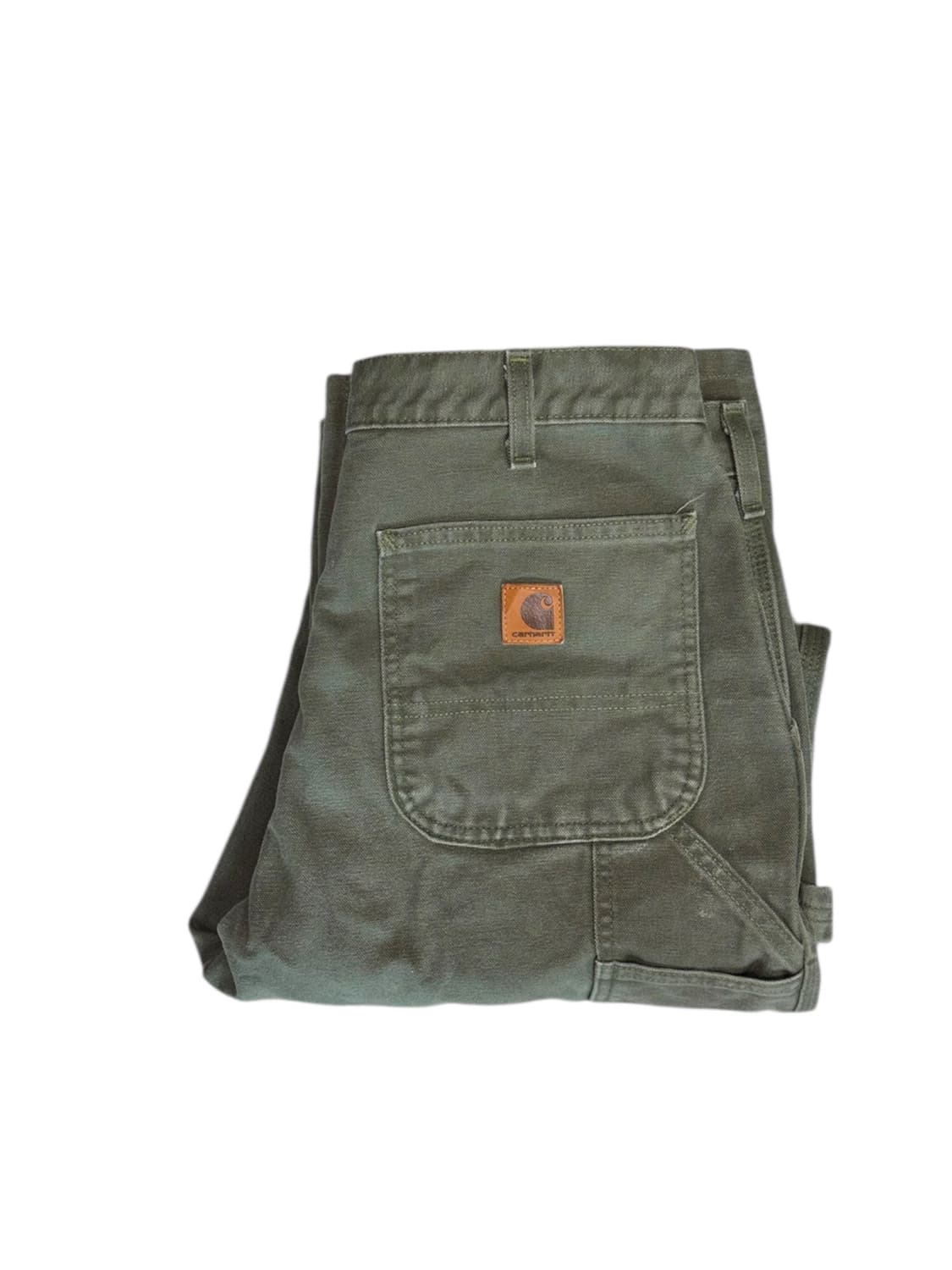 칼하트 b11 모스그린 싱글니 카펜터 워크팬츠 상품이미지1