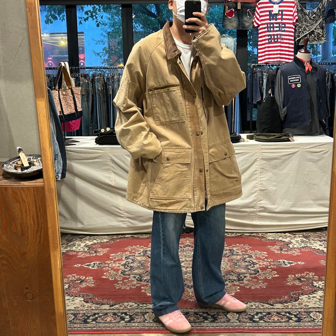XXXL) Work'n Sport USA 워크웨어 덕 캔버스 워크 자켓 상품이미지6