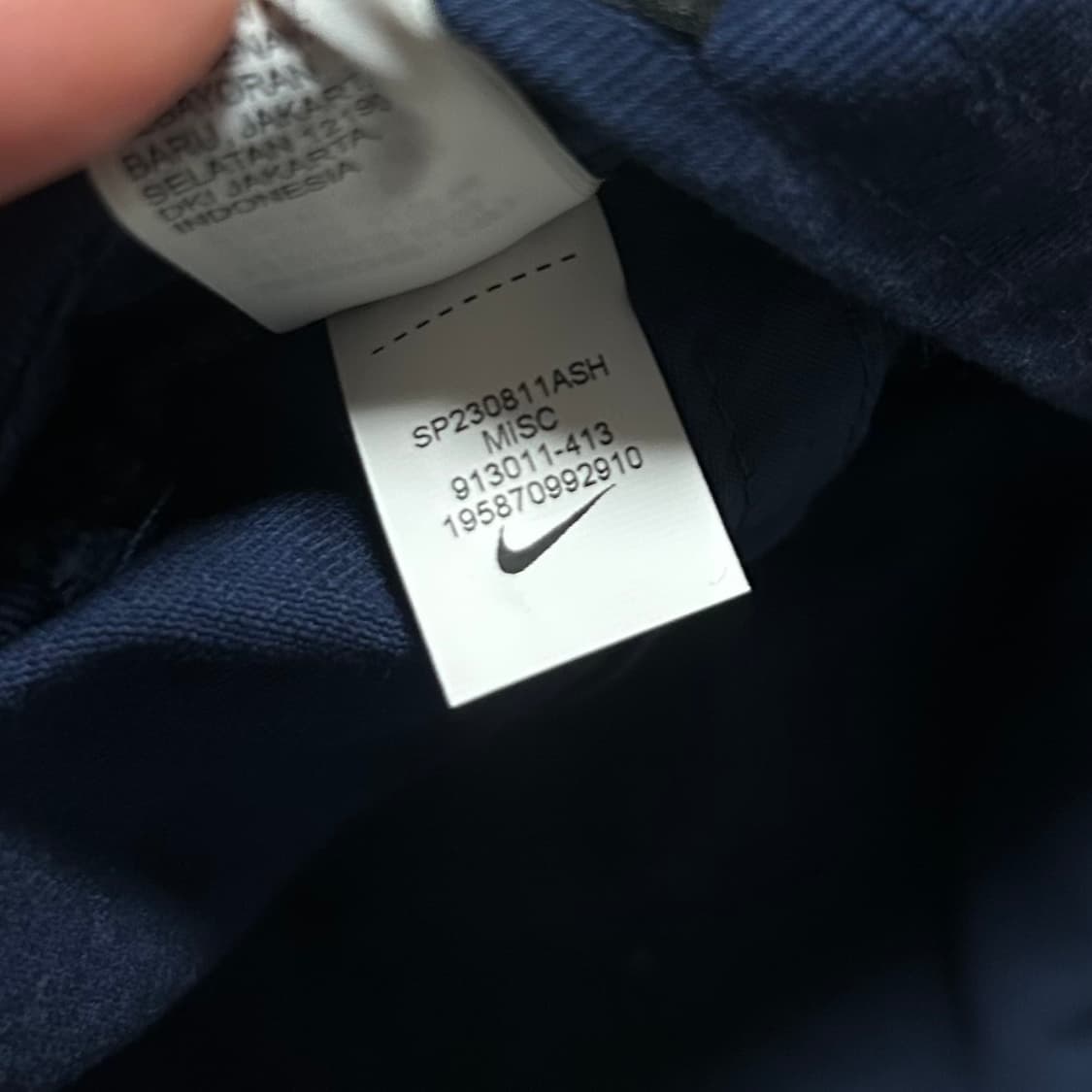 [Free] Nike 나이키 네이비 헤리티지 워시드 볼캡 상품이미지6