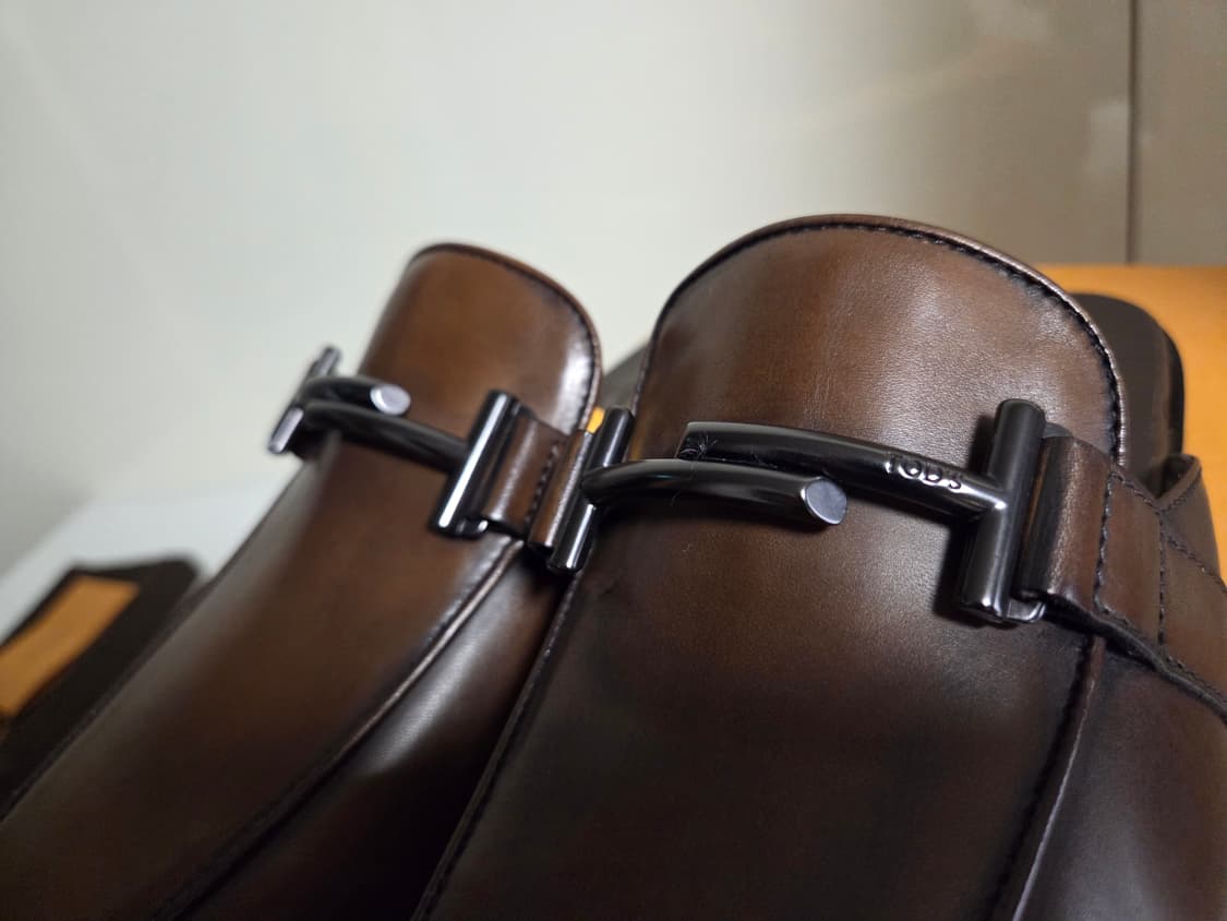토즈 TOD'S 더블티 브라운 블로퍼 상품이미지4