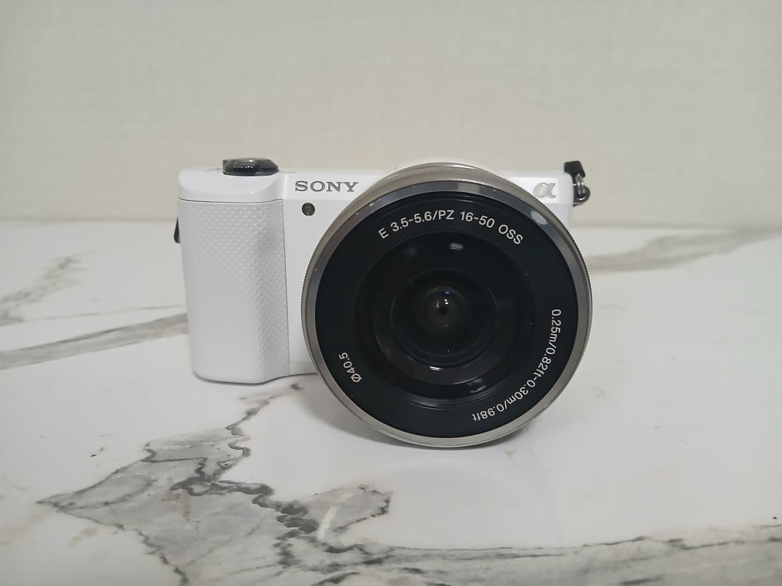 소니 a5000 미러리스 카메라 화이트  풀셋 상품이미지5