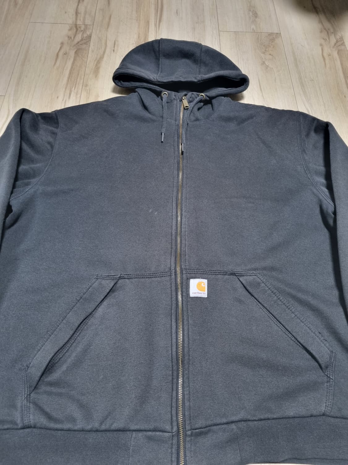 칼하트 써멀안감 후드집업 블랙차콜 XL 상품이미지1