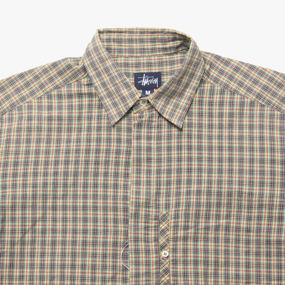  STUSSY "Check Half Shirts" 상품이미지2