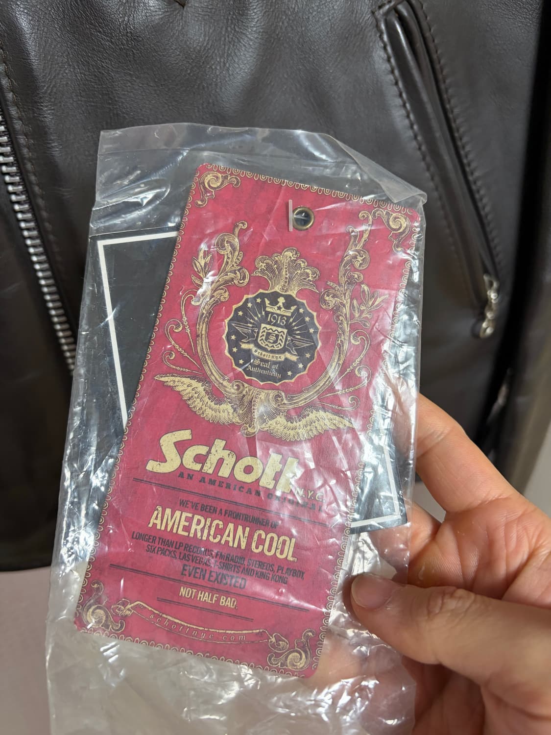 Schott 레더자켓 일본판 상품이미지3