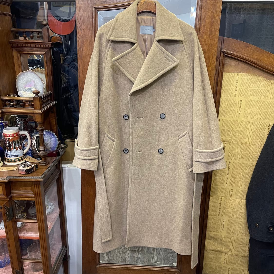 노미나떼 울 코트 상품이미지1