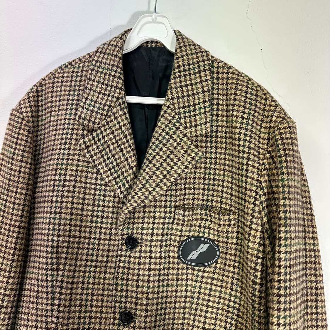 S 95 WE11DONE 웰던 하운드투스 체크 블레이저 상품이미지1