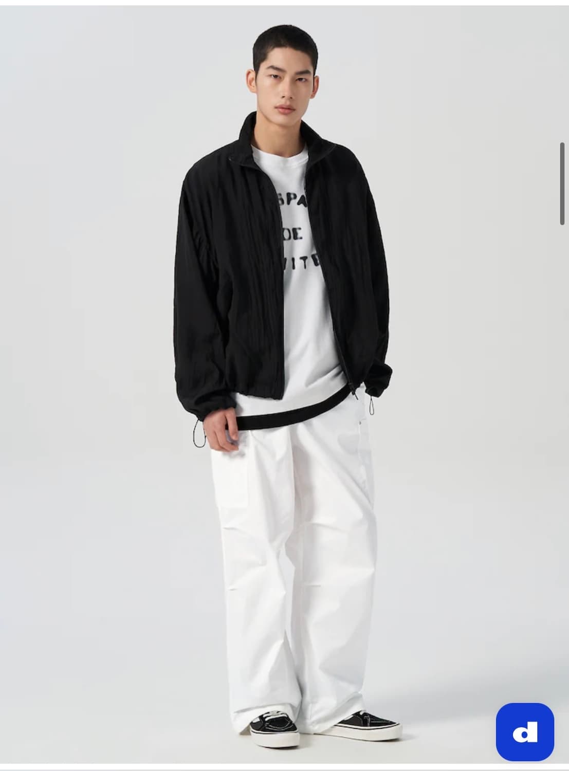 (XL) 에잇세컨즈 링클 나일론 자켓 점퍼 판매 상품이미지6