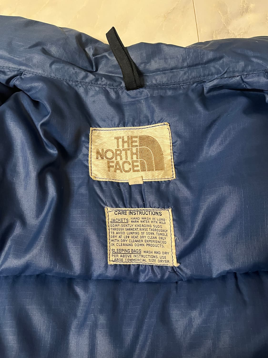 70‘s 노스페이스 브라운라벨 퍼프 베스트 빈티지 상품이미지4
