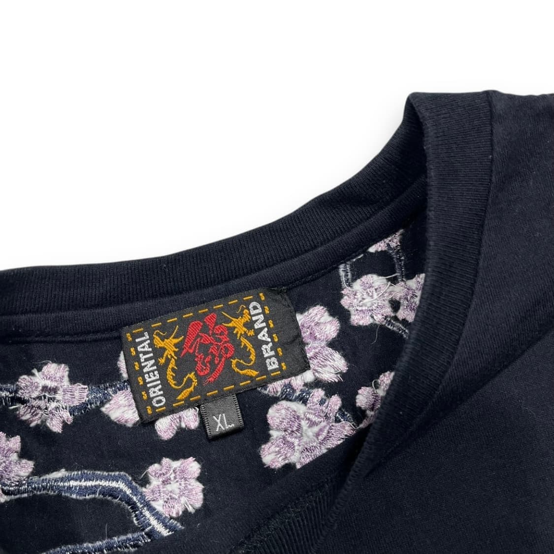 오리엔탈 브랜드 사쿠라 사무라이 아트 반팔 티셔츠 상품이미지4