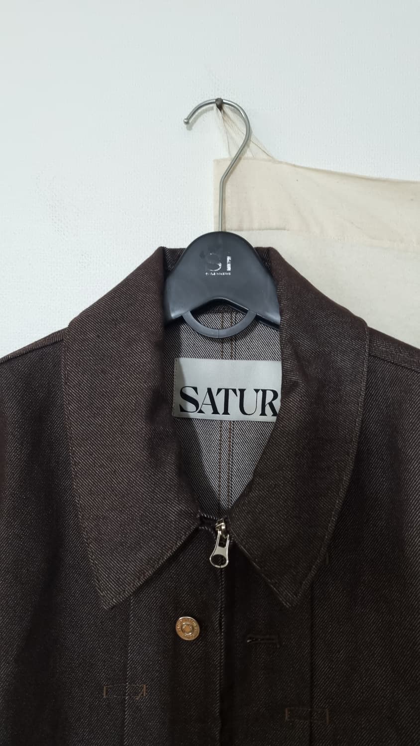 SATUR  카이엔 데님 집업 트러커 자켓L 상품이미지6