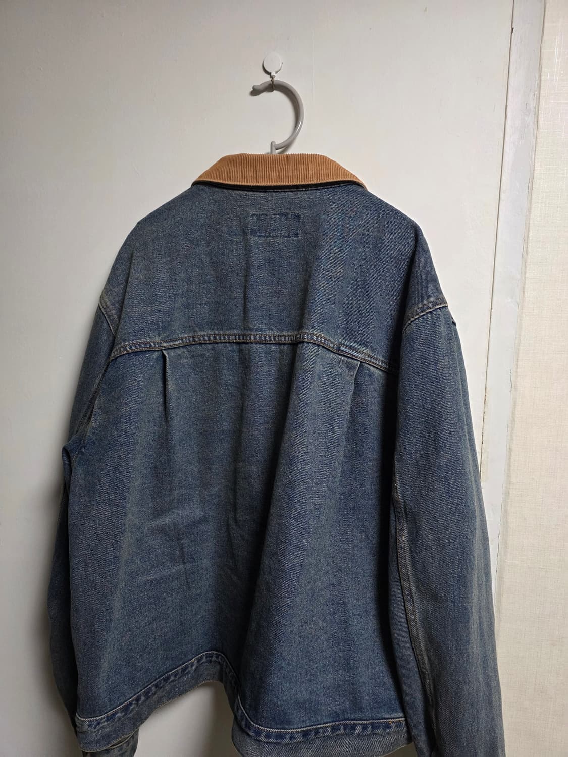 유니폼브릿지 코듀로이 카라 데님 자켓 XL 상품이미지3