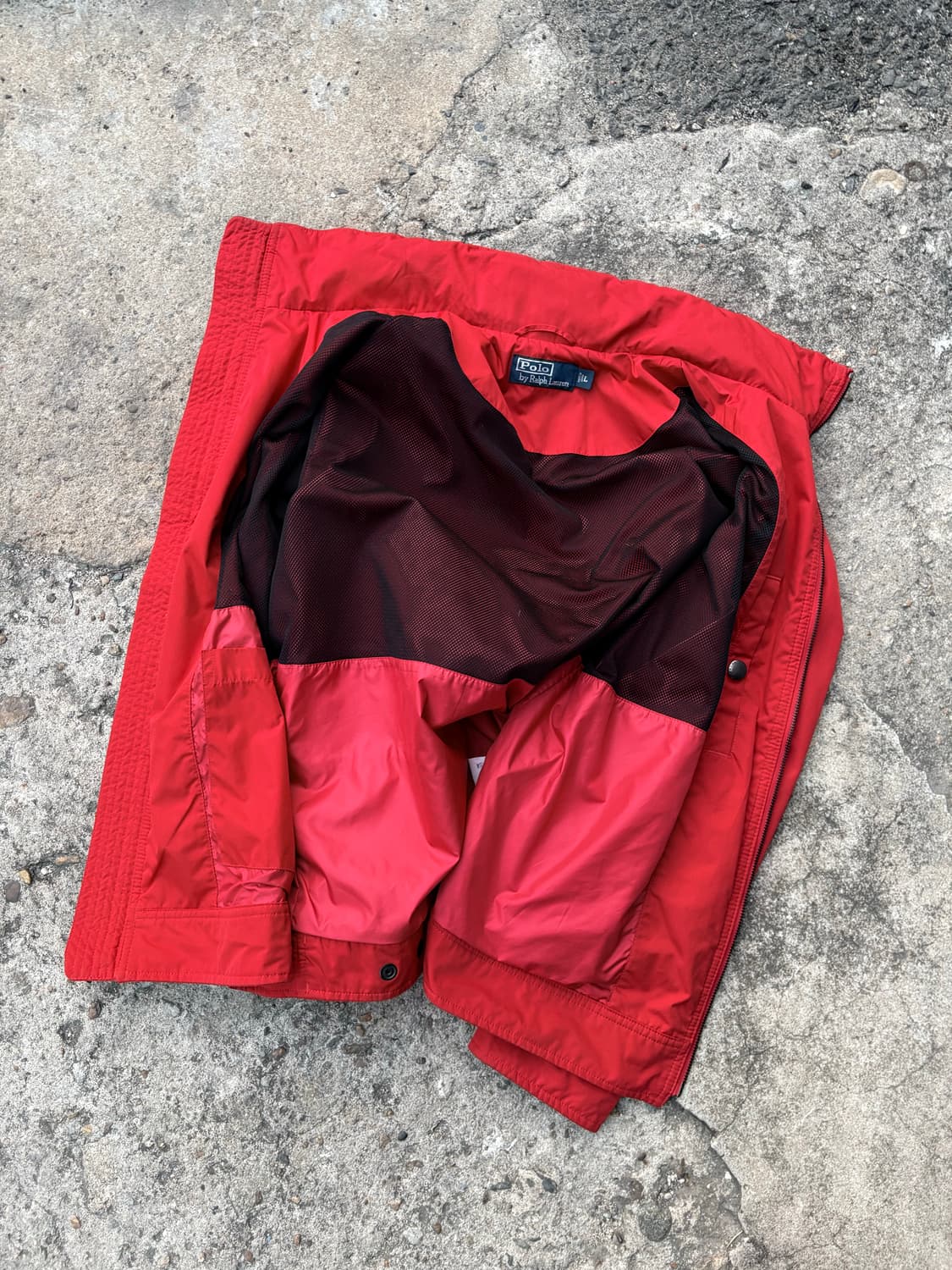 레드 폴로 페리 자켓(후드 넣어서 보관 가능) 상품이미지6