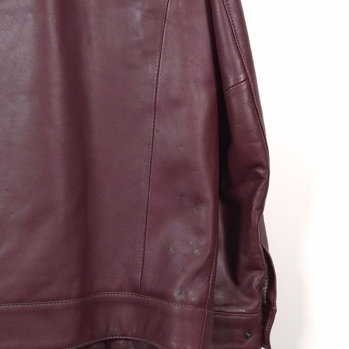 마에스트로 천연 양가죽 스탠드칼라 블루종 자켓 L 상품이미지5