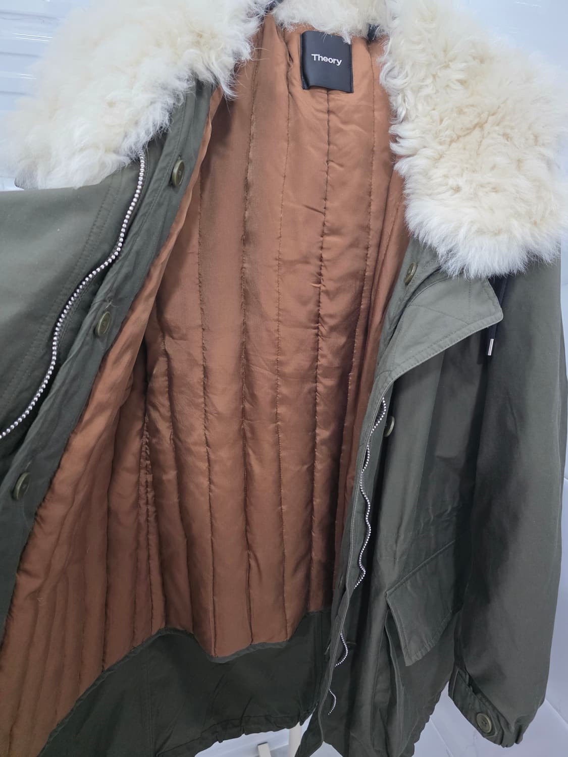 띠어리  구스 야상 점퍼 코트 4 상품이미지7