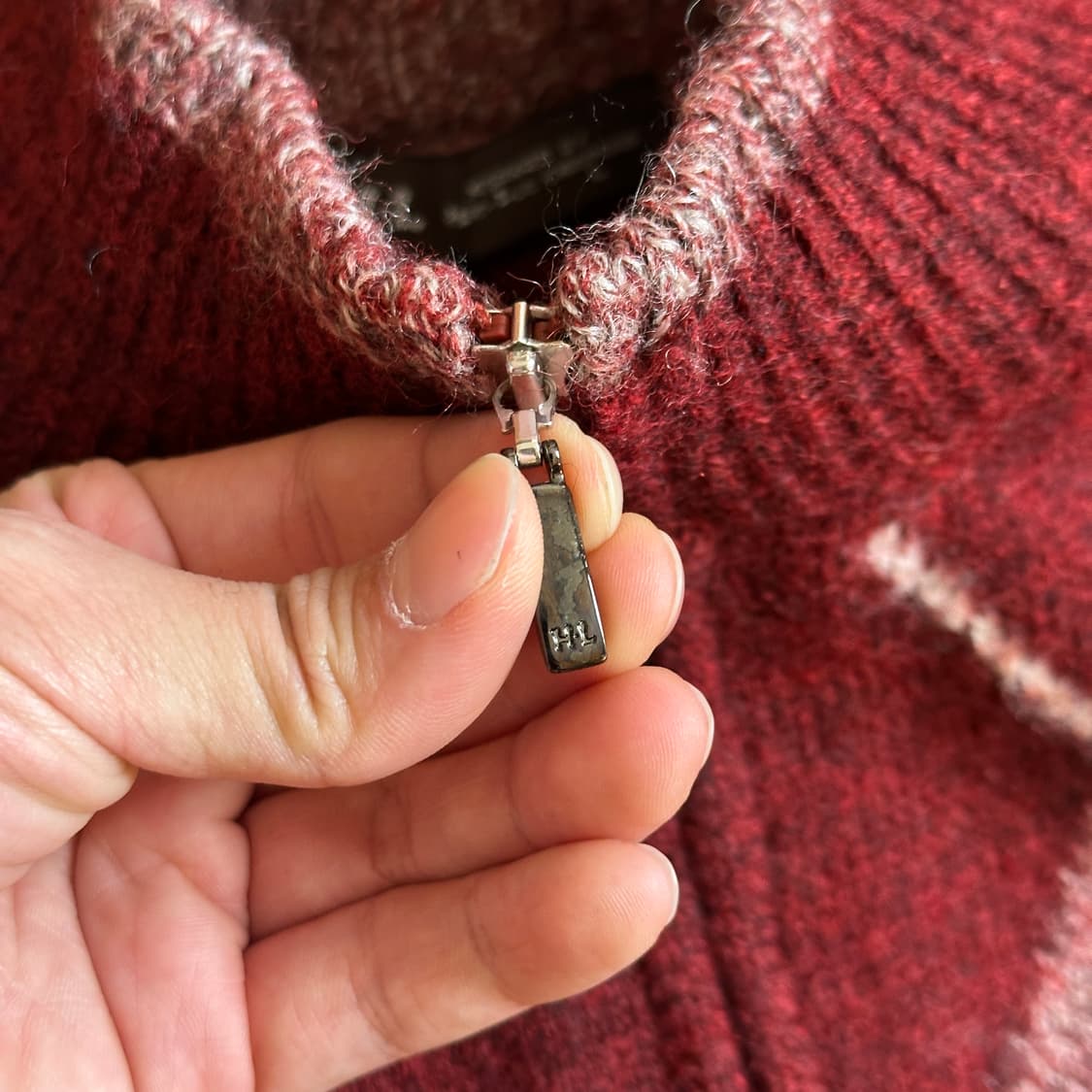 Henri-Luc Chapuis half zip-up knit  상품이미지6