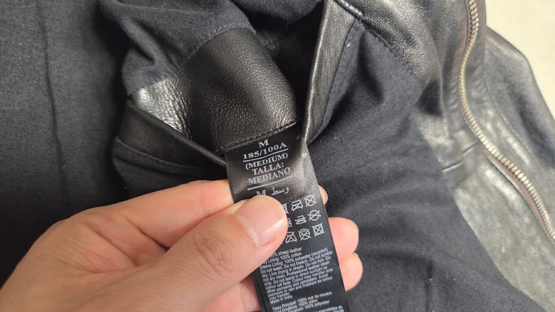 올세인츠 플로이드 가죽  자켓  상품이미지5