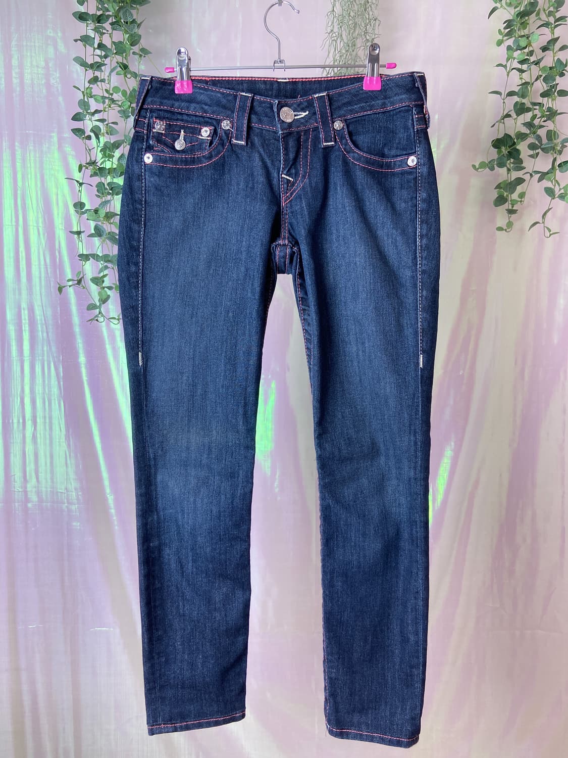 트루릴리전 스키니핏 골반팬츠 lowrise denim 상품이미지1