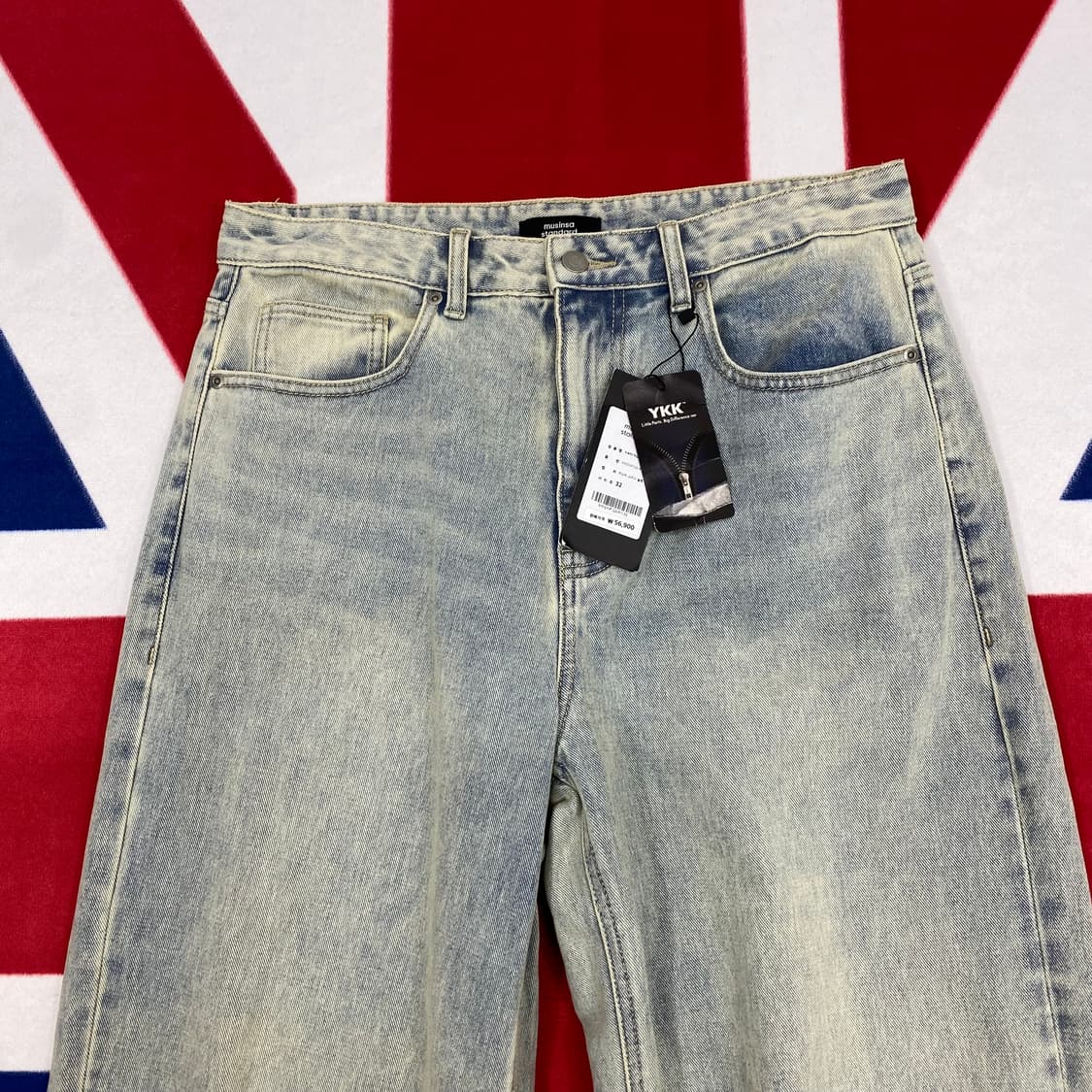 무탠다드 와이드 데님팬츠 32 상품이미지2
