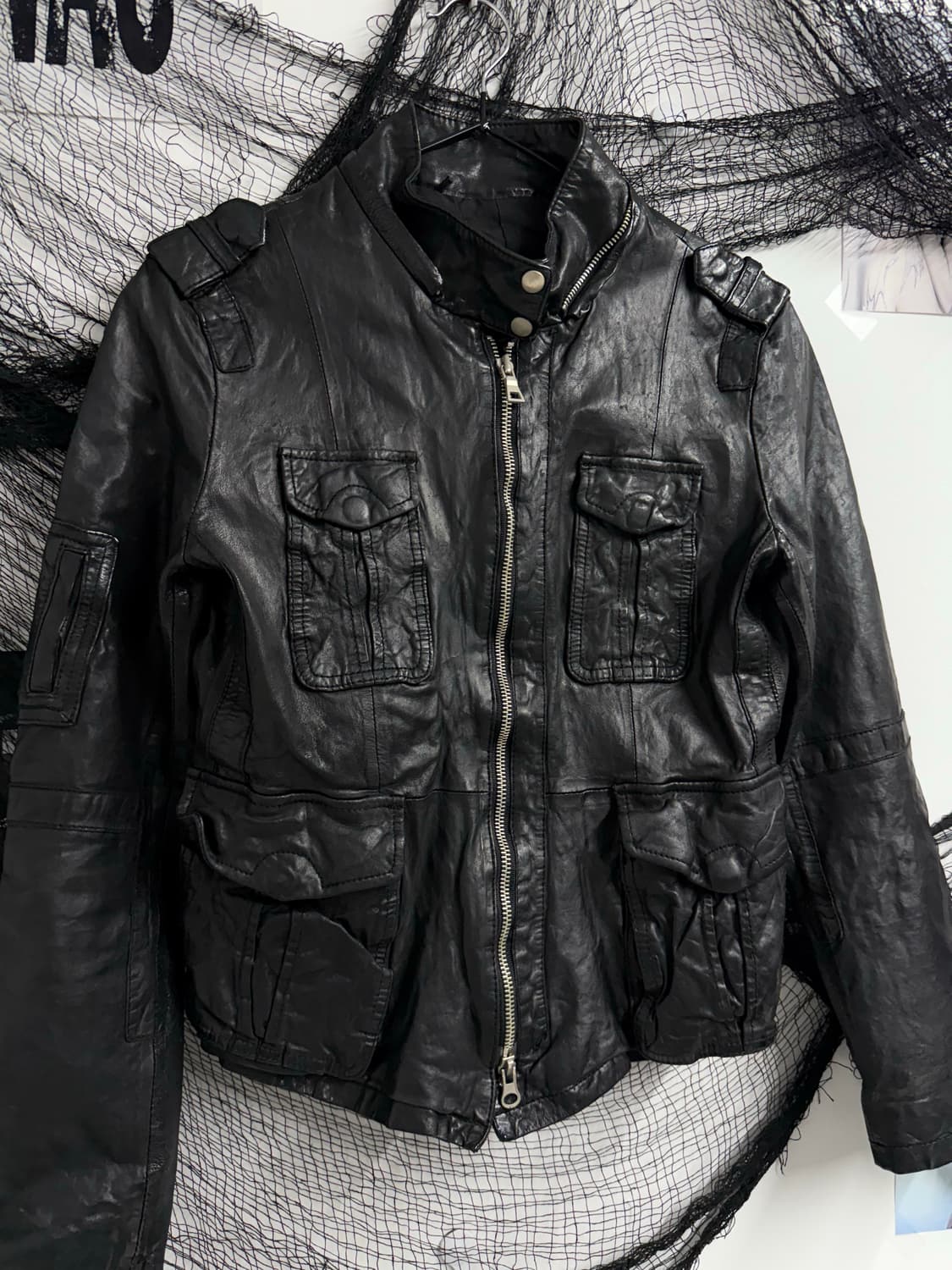 Leather jacket (양가죽)  상품이미지3