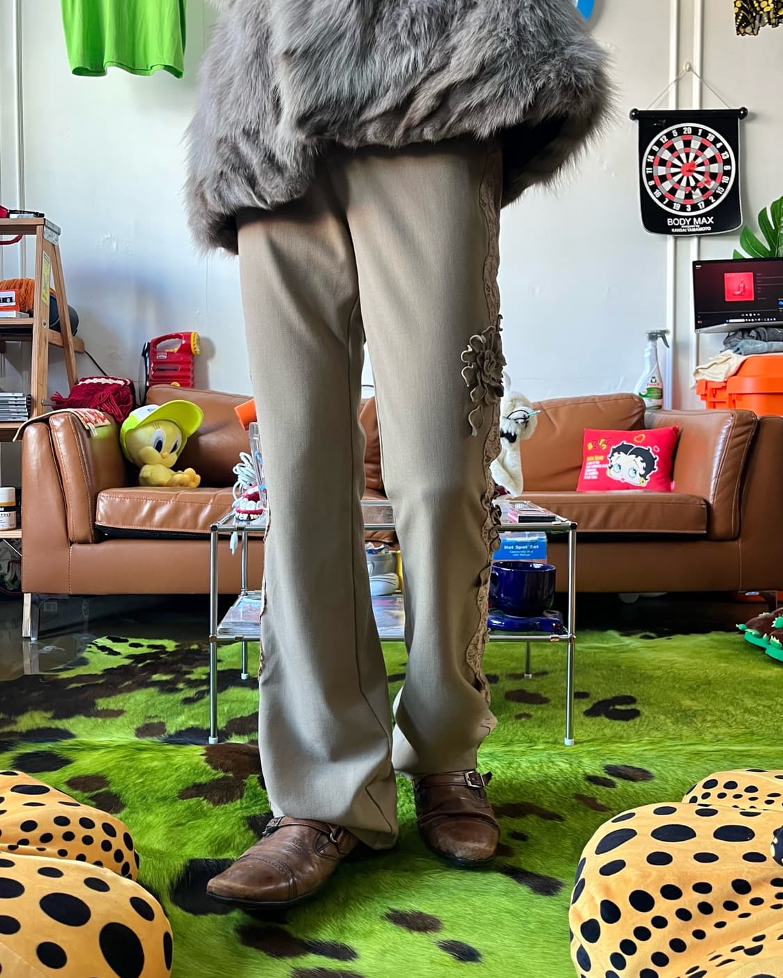 Bel Paci Japan Boots-Cut Lace Trouser 상품이미지2