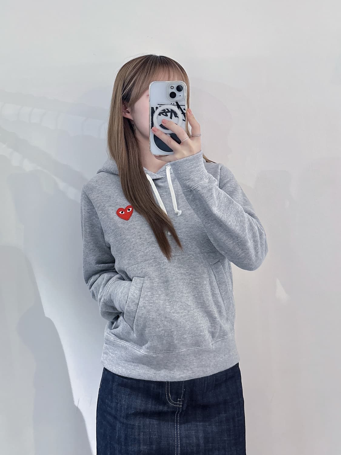 꼼데가르송 하트와펜 후드 상품이미지2