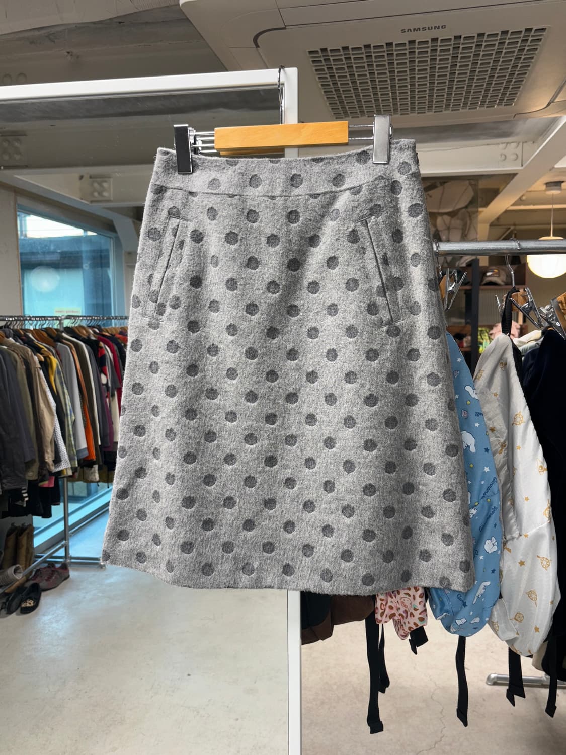 Galette 니트 도트 스커트 상품이미지2