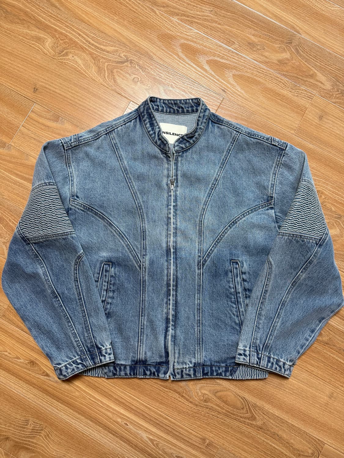 [M]인사일런스 스모킹 페이드 데님 자켓 상품이미지2