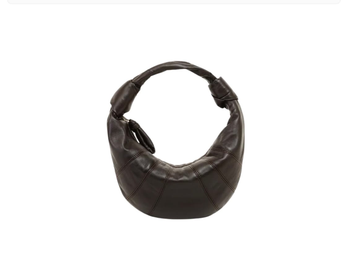 르메르 미니 포춘 크루아상 백 소프트 나파 레더 다크 초콜릿 상품이미지1