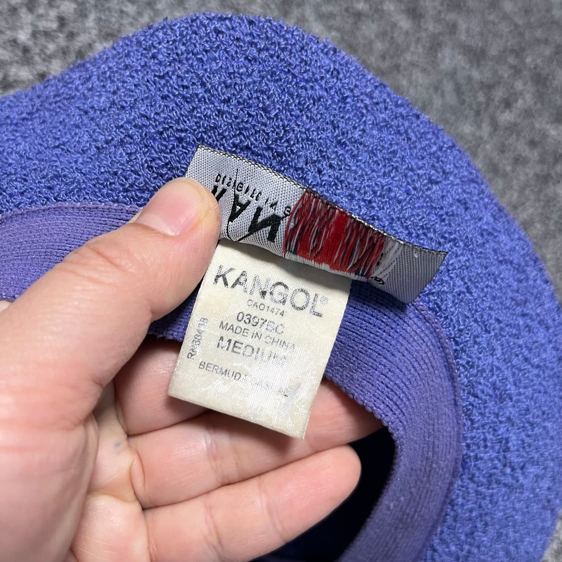 캉골 kangol 타올소재 벙거지 버킷햇  상품이미지4