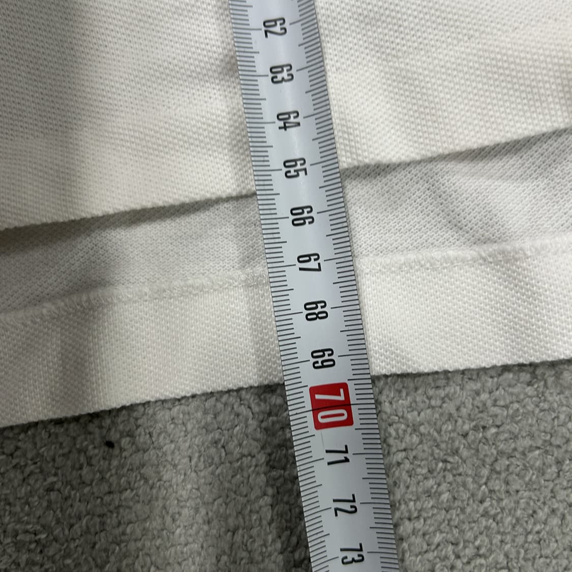 폴로 랄프로렌 화이트 반팔 카라티 xs 상품이미지7