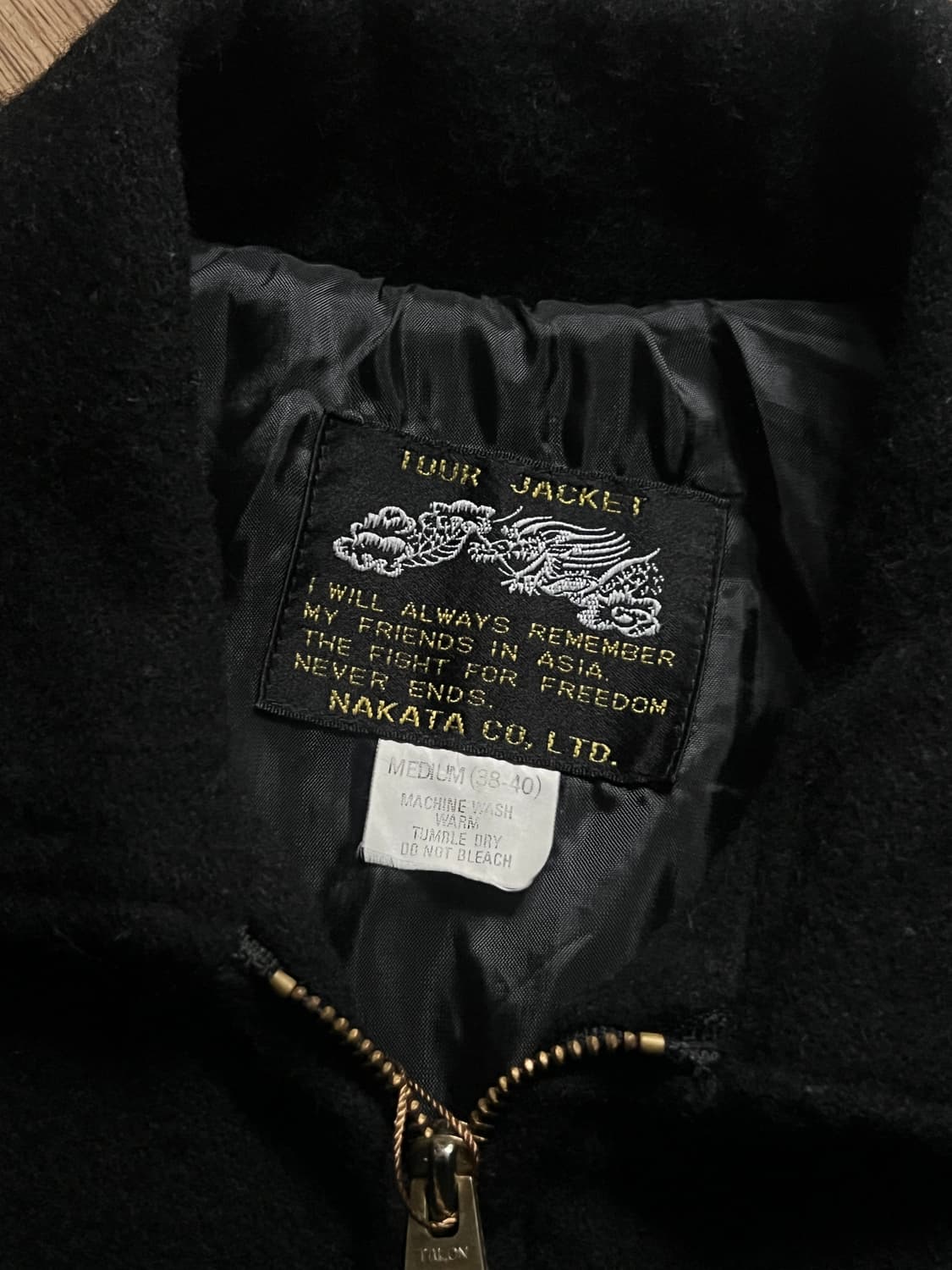 [M]나카타 쇼텐 토요엔터프라이즈 USAF 울 수베니어 자켓 상품이미지3