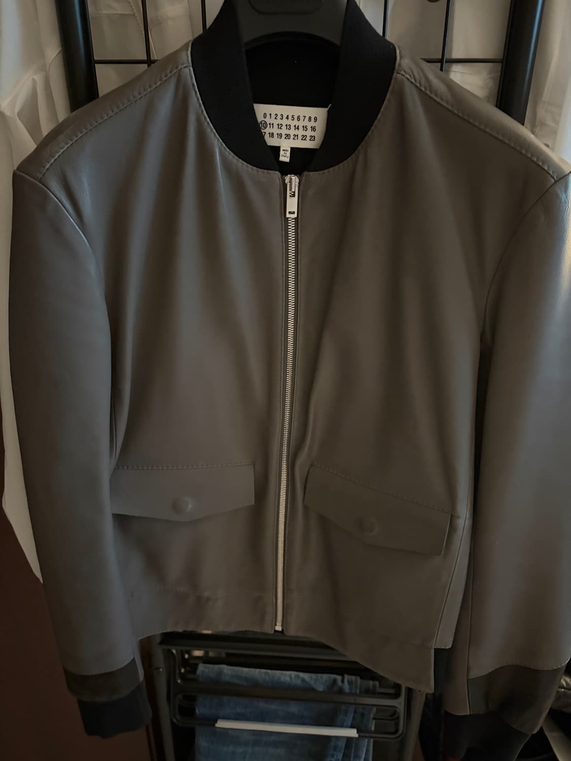 15ss 마르지엘라 레더 자켓 상품이미지2