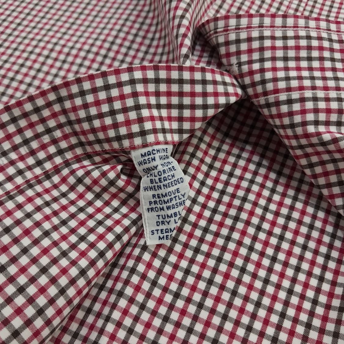 Co546 2XL Big 폴로 랄프로렌 마이크로체크 반팔 셔츠 남방 상품이미지5