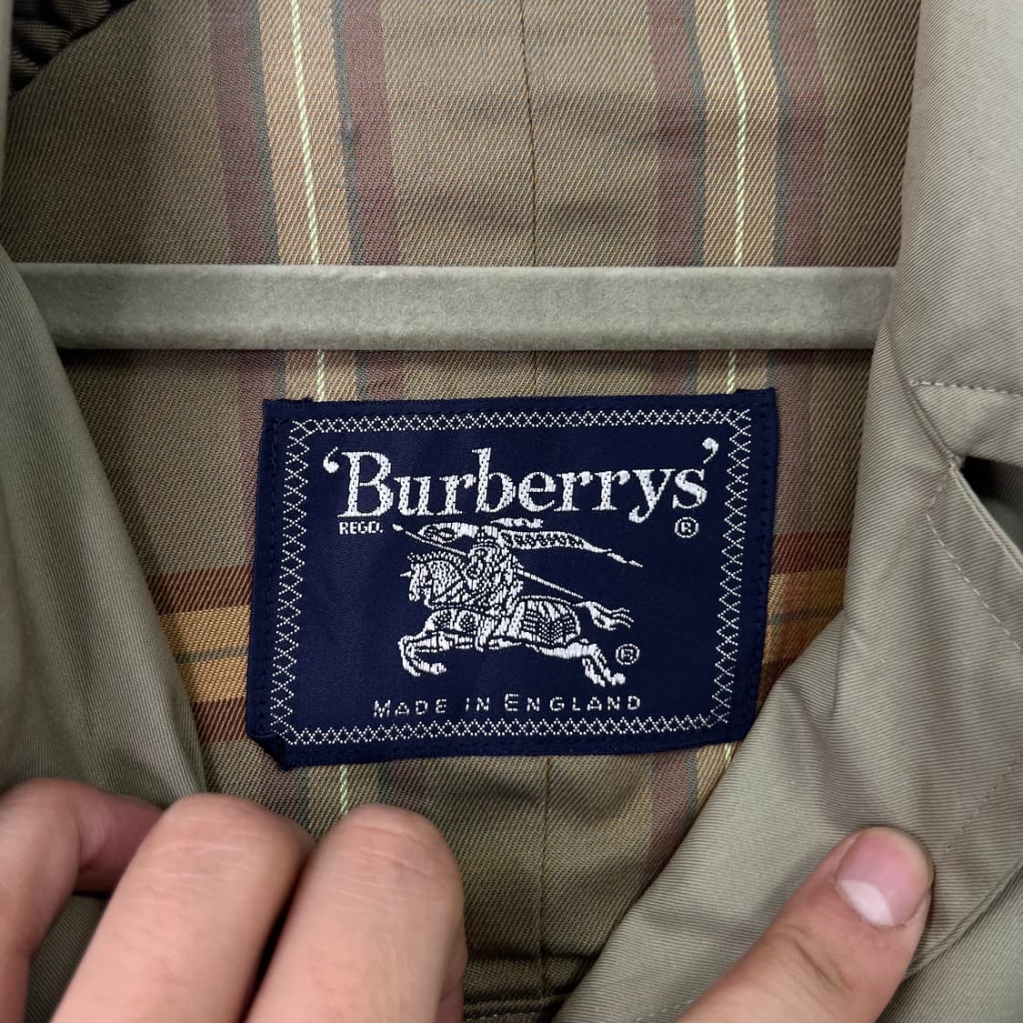 100 버버리 싱글 트렌치 코트 상품이미지3