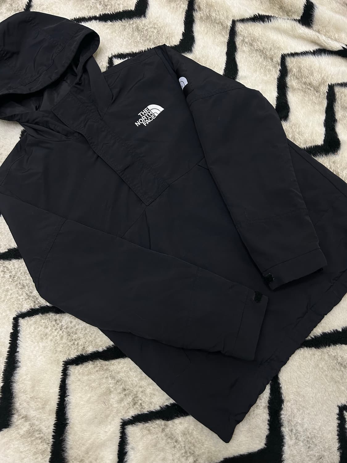 [S]노스페이스 화이트라벨 뉴 달톤 후드 아노락/블랙 상품이미지3