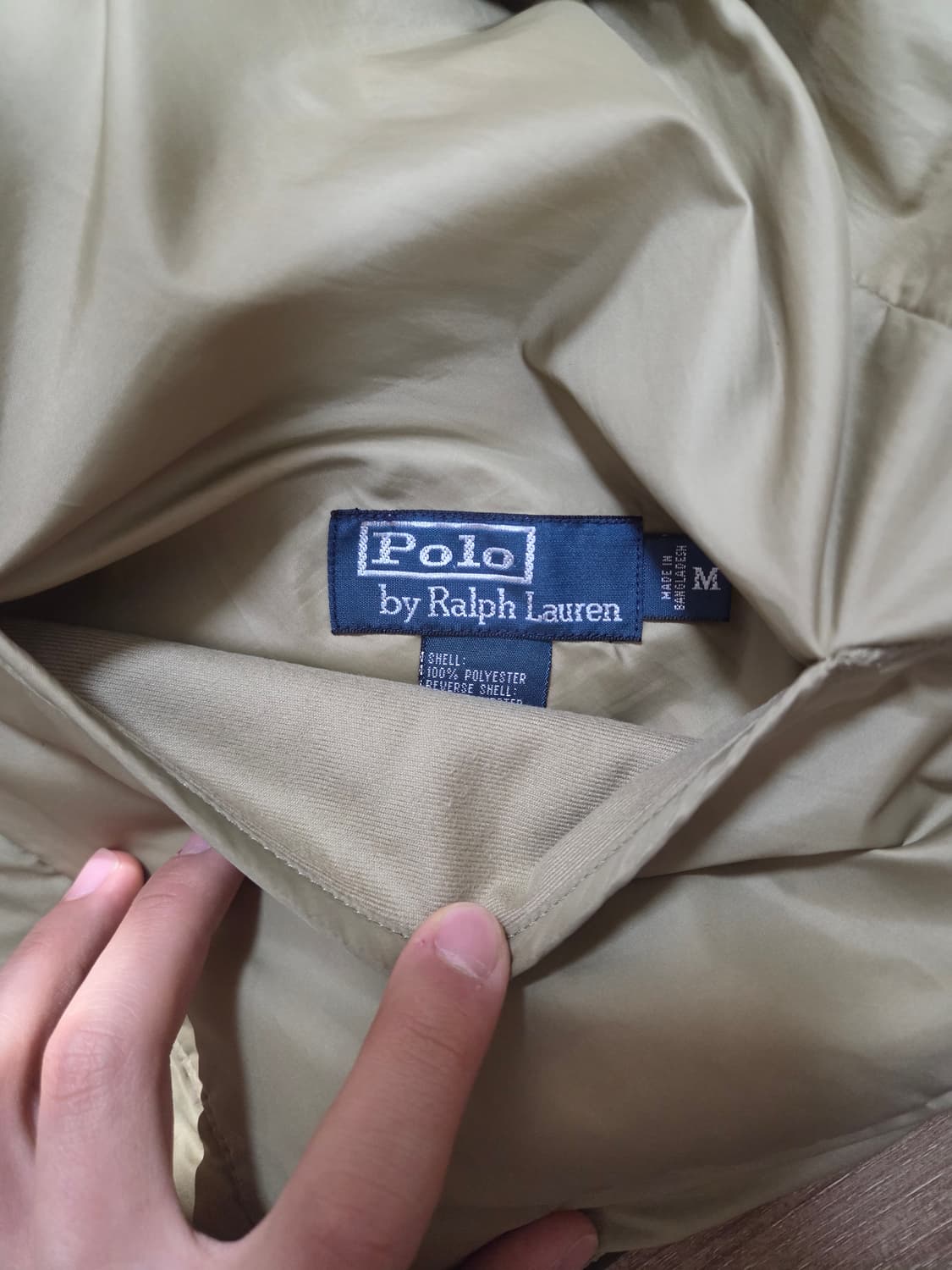 폴로 리버시블(양면)패딩 조끼 상품이미지3