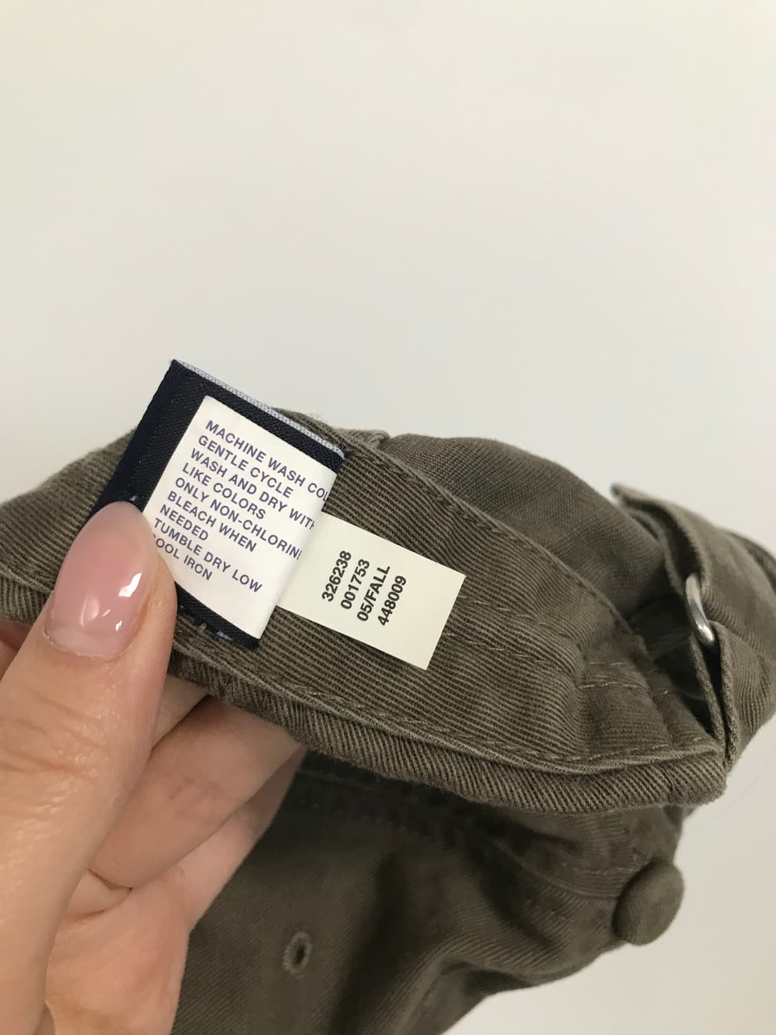Gap 갭 카키 볼캡 상품이미지8