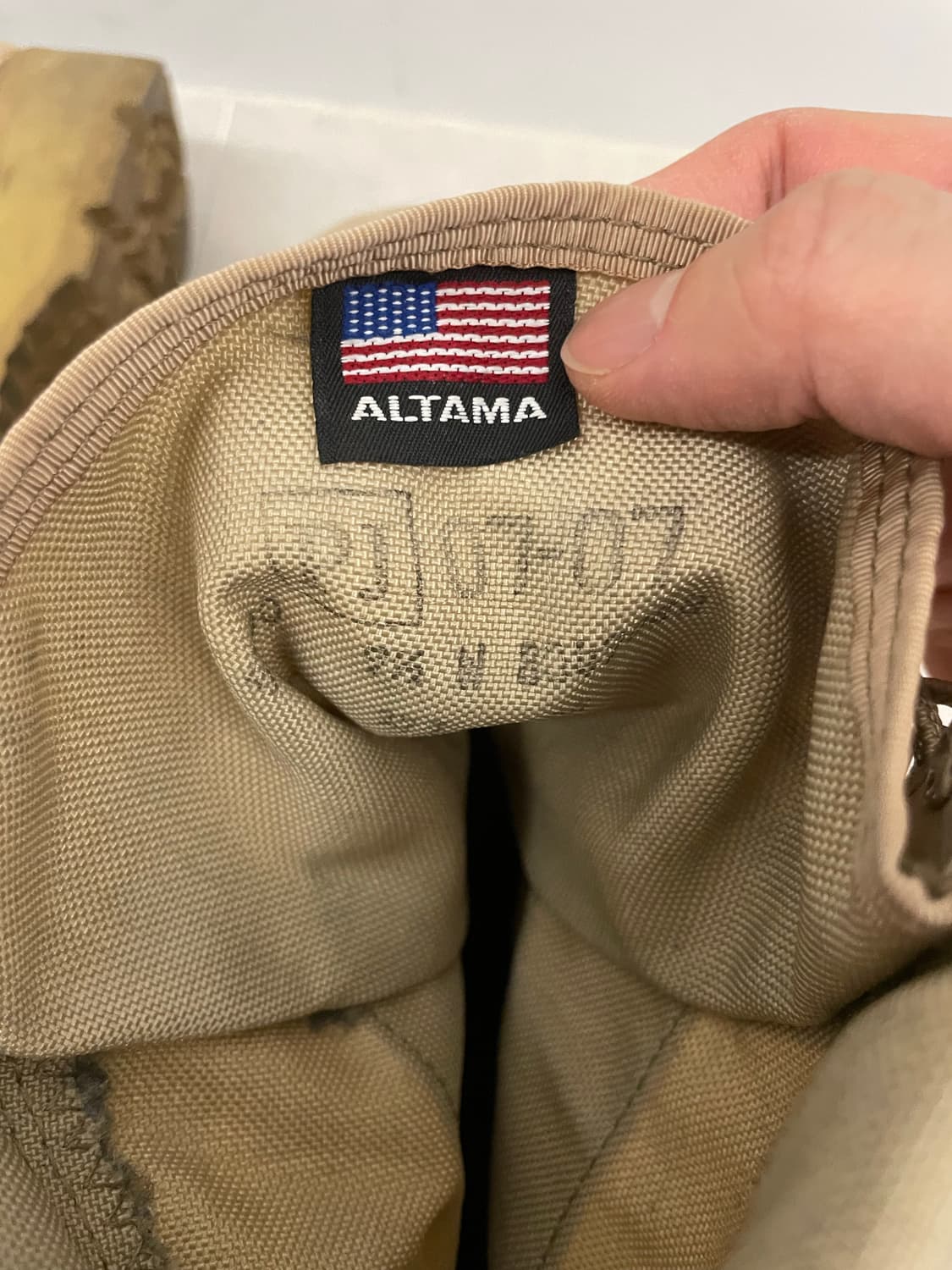 [us 9.5] 알타마 미군 사막화 전투화 상품이미지7