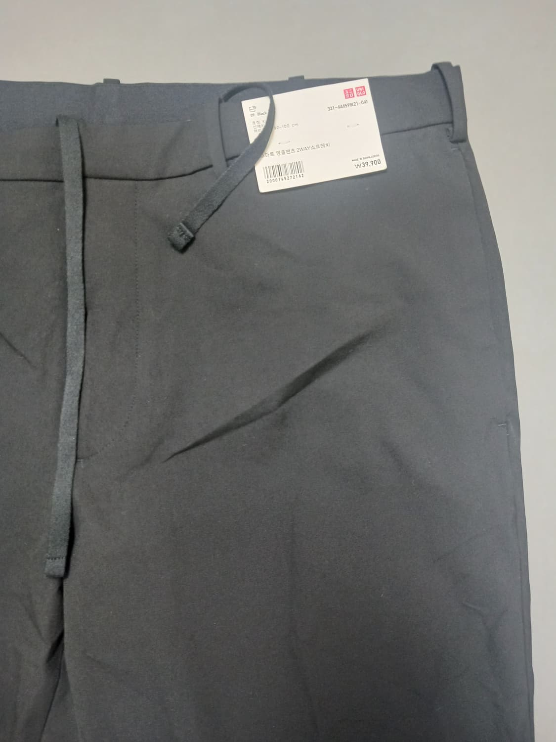 새상품 [XL] 유니클로 스마트앵클 2WAY 스트래치 팬츠 상품이미지4