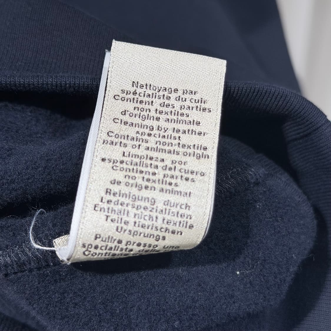 (A+/L) / 에르메스 론드패치 코튼 네이비 후드티 상품이미지6