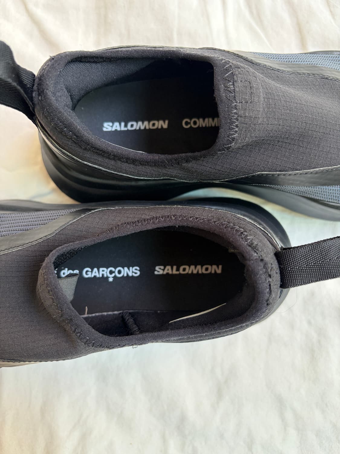 살로몬 x 꼼데가르송 슬립온 플랫폼 블랙  CDG x SALOMON Sl 상품이미지9