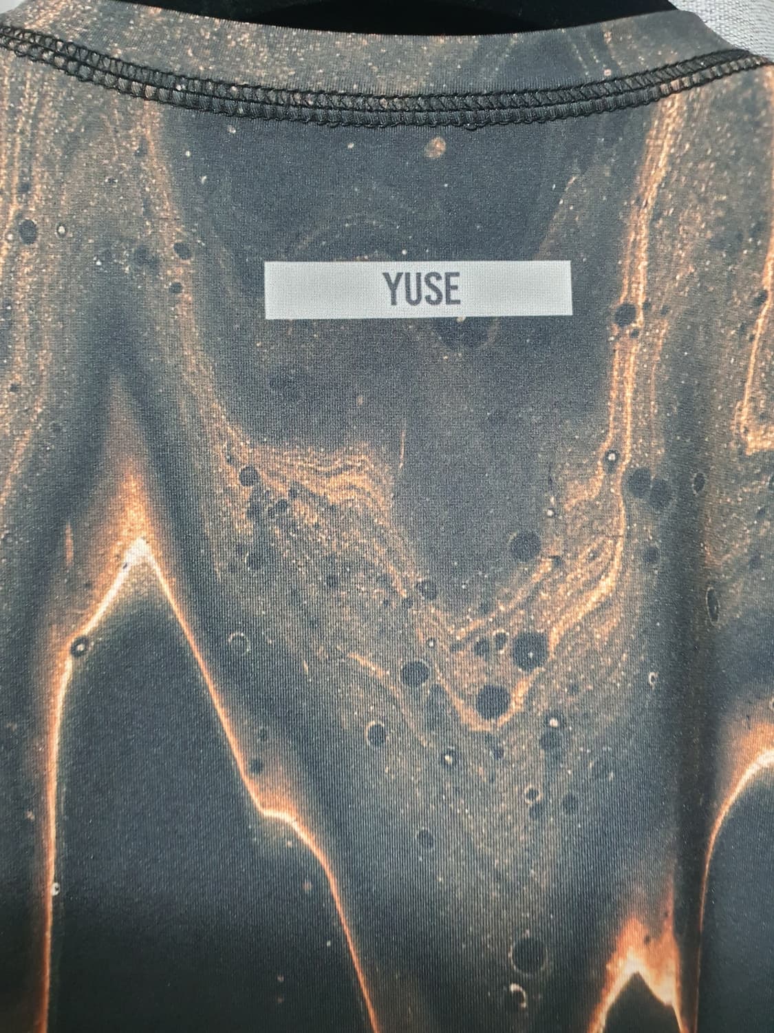 유즈 신축성 피트되는 긴팔티셔츠 사이즈 free or   xs~s 상품이미지4