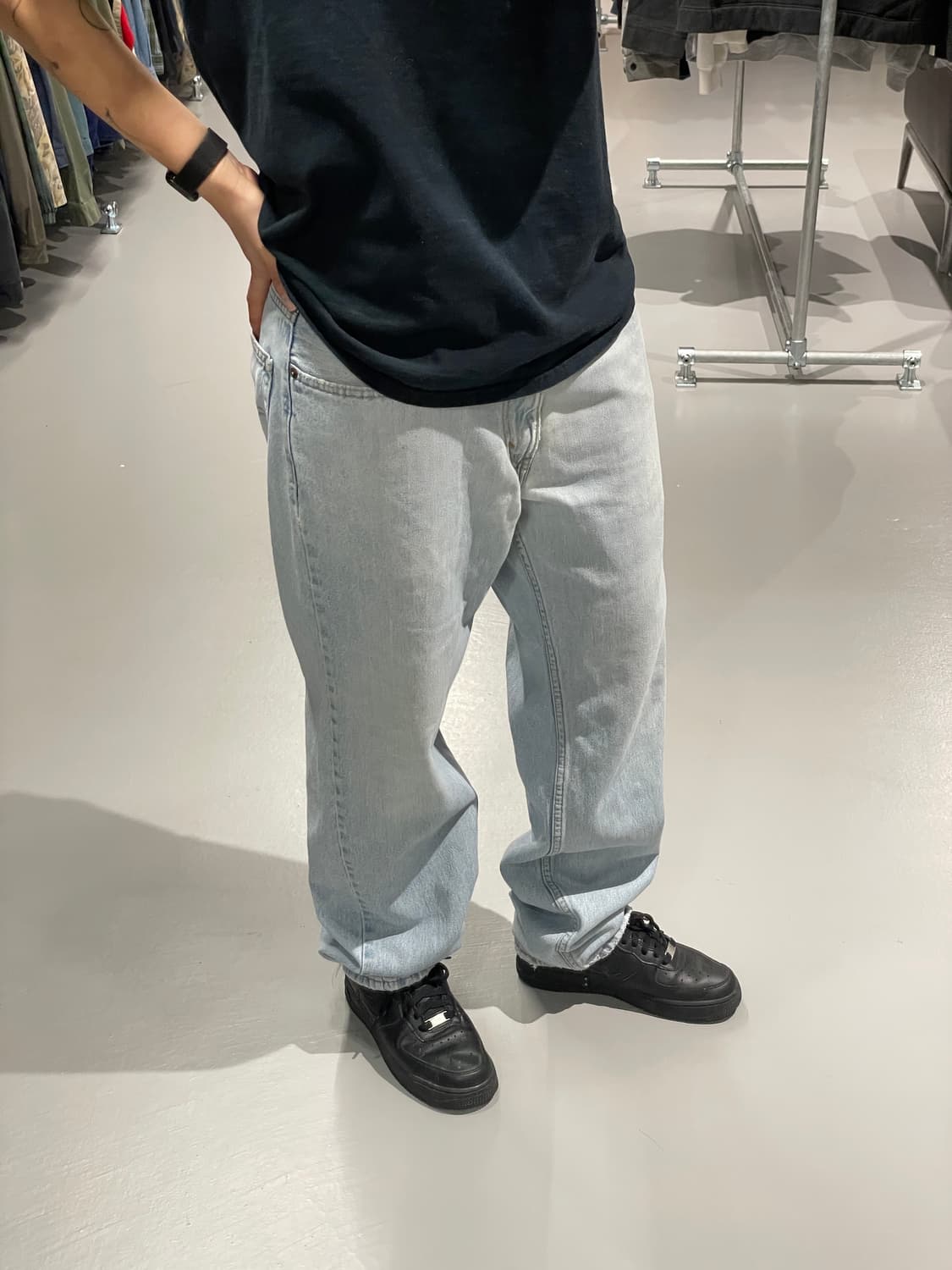 Levi's 550 연청 데님 팬츠  상품이미지4