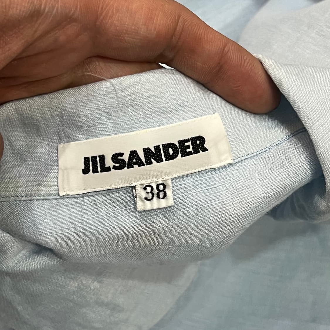  질샌더 린넨 하프 셔츠 y16419 상품이미지8