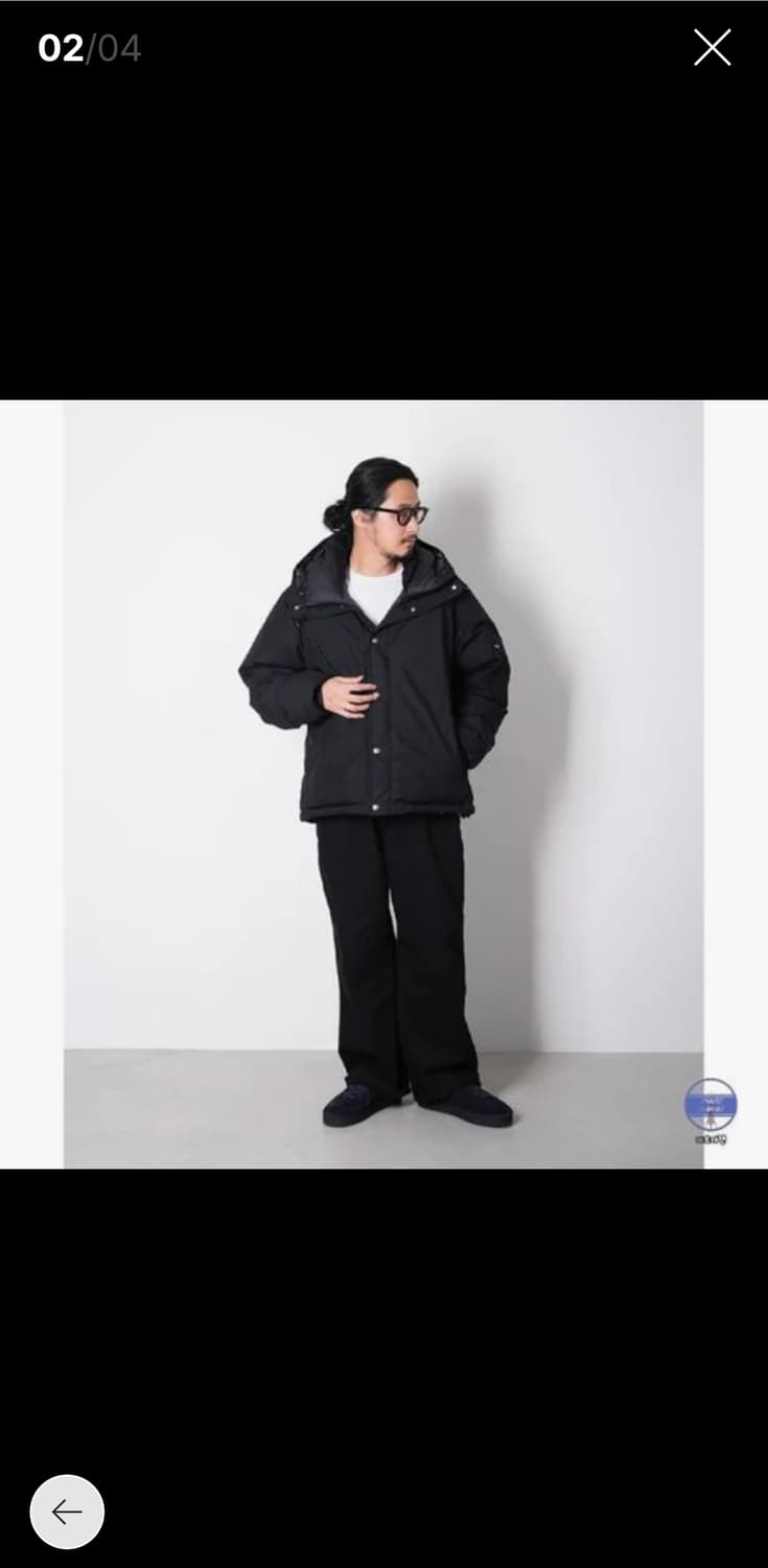 노스페이스 퍼플라벨 마운틴 숏 파카 나나미카 상품이미지3