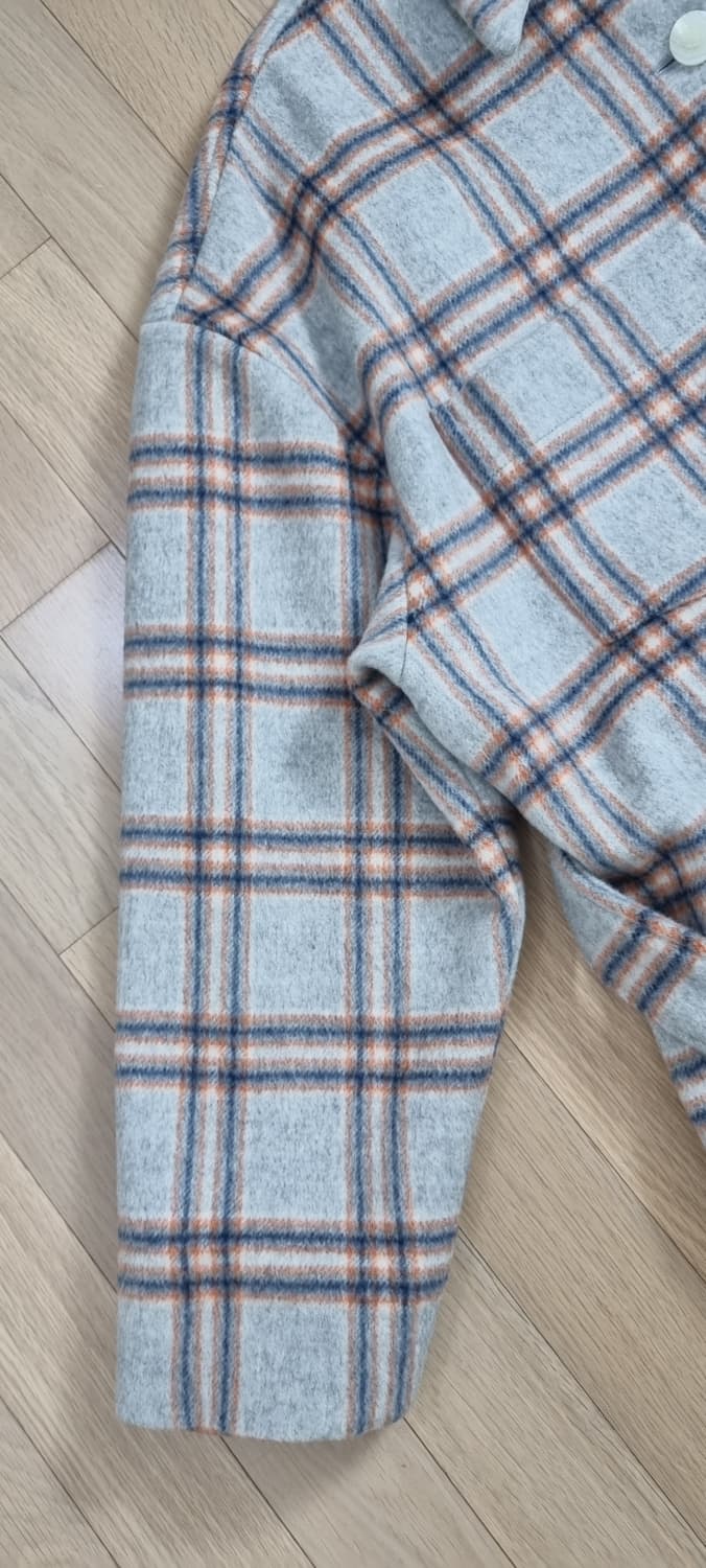 쇼트벗스터닝 한연아 울90% 오버핏  코트 S _ 여성 상품이미지3