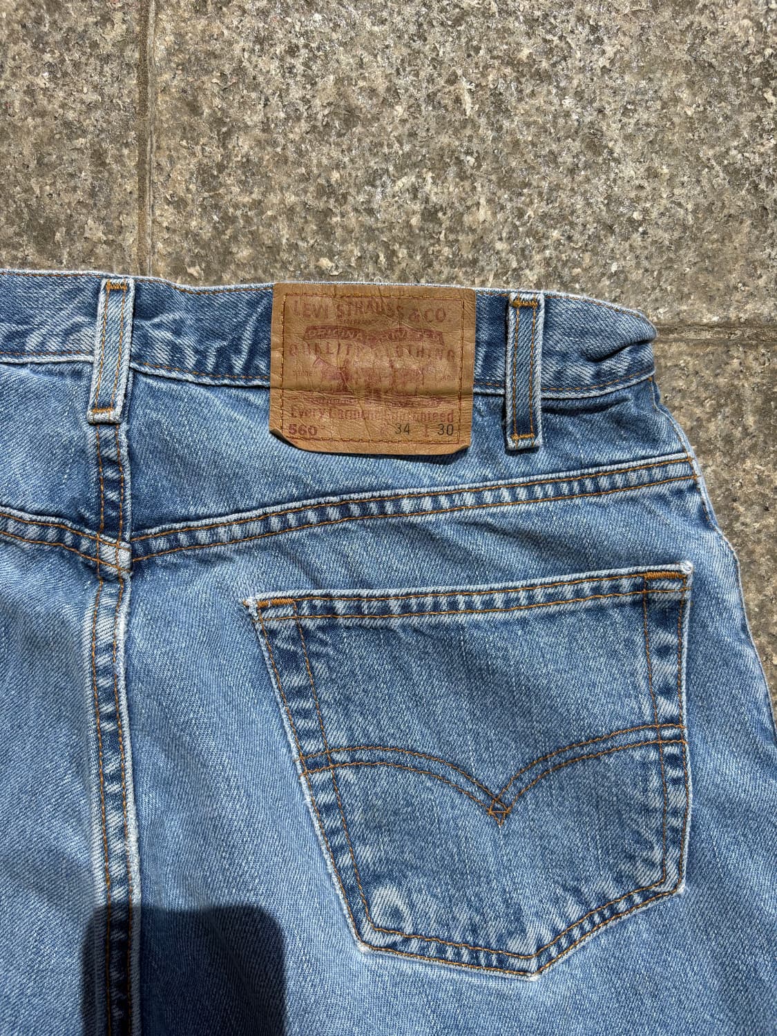 Early 00s 리바이스 560 데님팬츠 상품이미지7