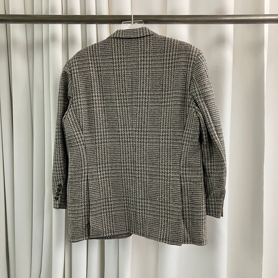 지방시 글렌 체크 패턴 울 싱글 블레이저 95 상품이미지2