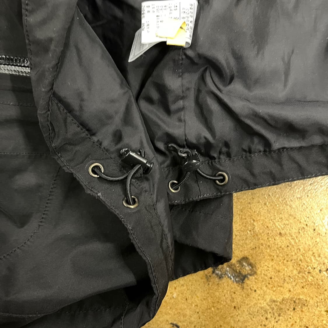 [정품/95] 노스페이스 블랙 바람막이 후드 자켓 b19 상품이미지7