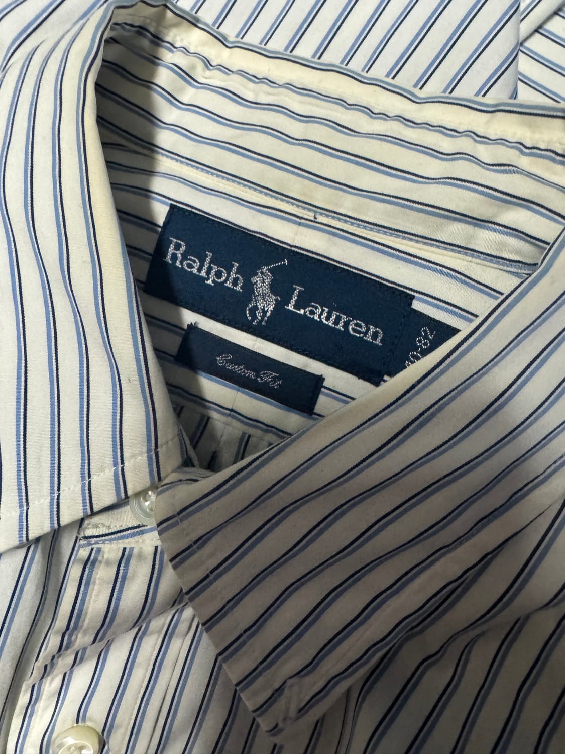 폴로 랄프로렌 스트라이프 롱 셔츠 L 상품이미지3
